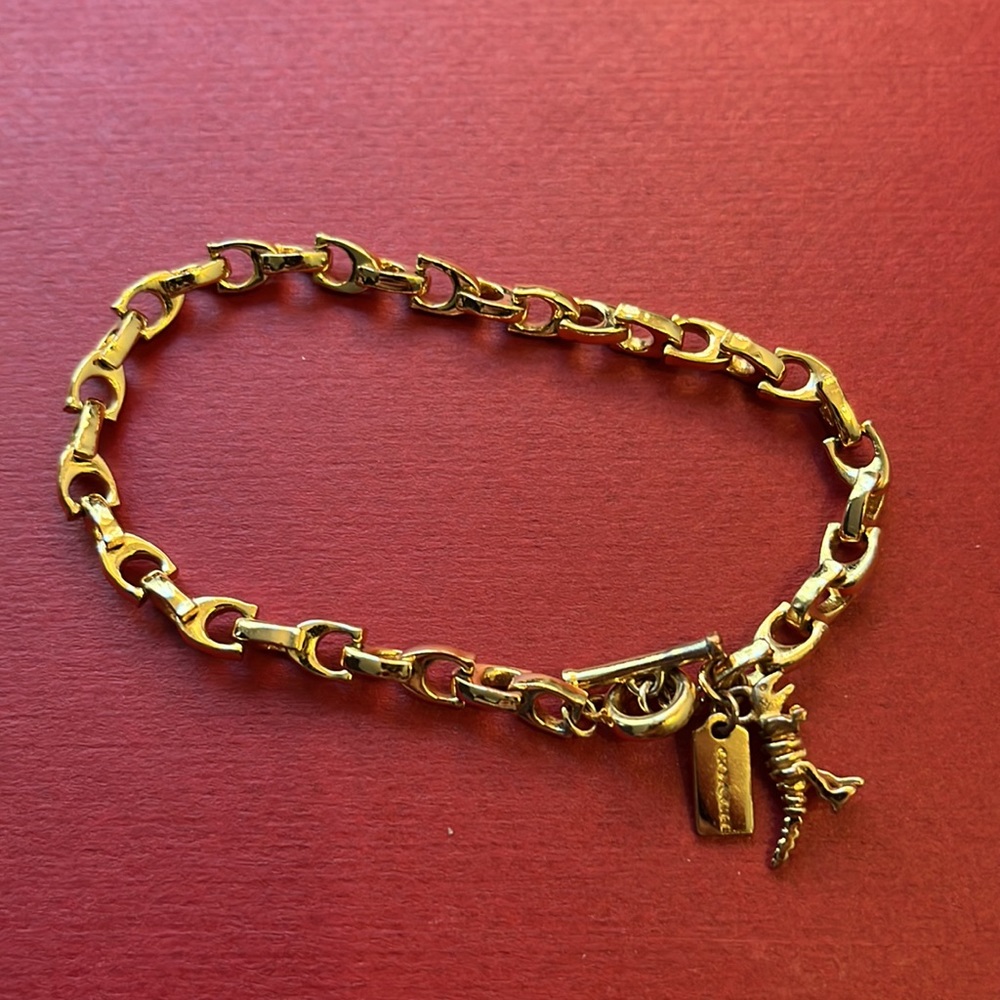 Coach toggle bracelet